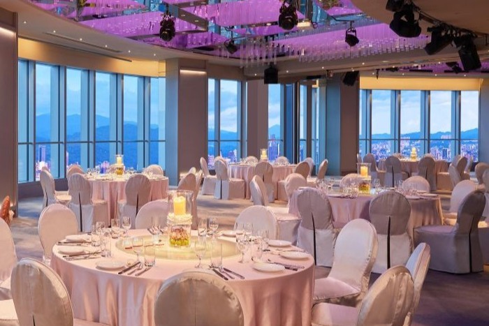 Banqiao high-rise banquet venue night view