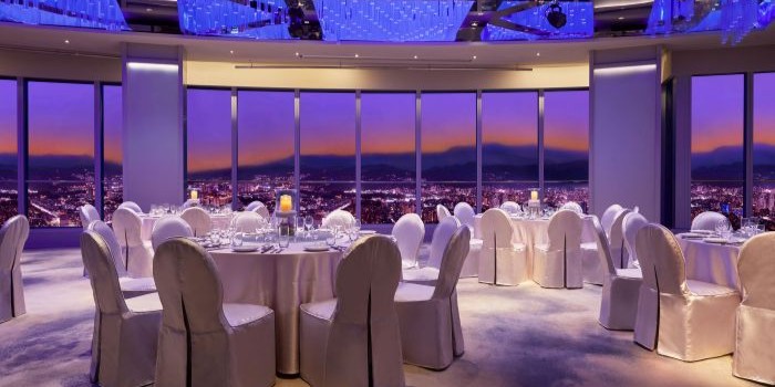 Banqiao high-rise banquet venue night view